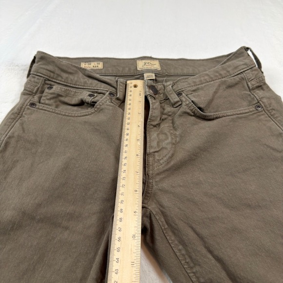 J.Crew 484 Slim Fit Pants Mens 28x32 Brown Excellent Stretch Chinos - Picture 11 of 11